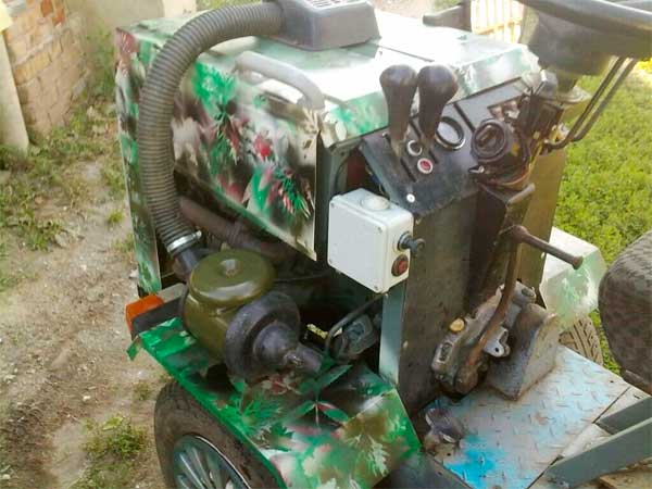 Как я сделал минитрактор своими руками из двигателя запорожца Как я сделал минитрактор своими руками из двигателя запорожца