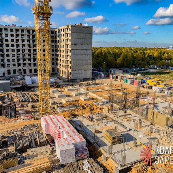 В жк «квартал заречье» в г. Колпино завершены монолитные работы первой очереди строительства — корпус а В жк «квартал заречье» в г. Колпино завершены монолитные работы первой очереди строительства — корпус а