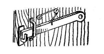 Как сделать защелку на калитку Как сделать защелку на калитку