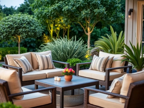 Уютная терраса: выбираем стильную и комфортную мягкую мебель
