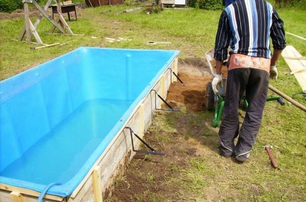 Как сделать бассейн на даче: фотоотчеты + видео Как сделать бассейн на даче: фотоотчеты + видео