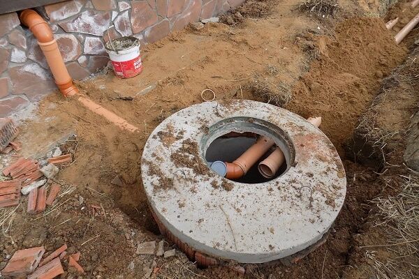 Как сооружается выгребная яма из бетонных колец: схемы + пошаговое руководство Как сооружается выгребная яма из бетонных колец: схемы + пошаговое руководство