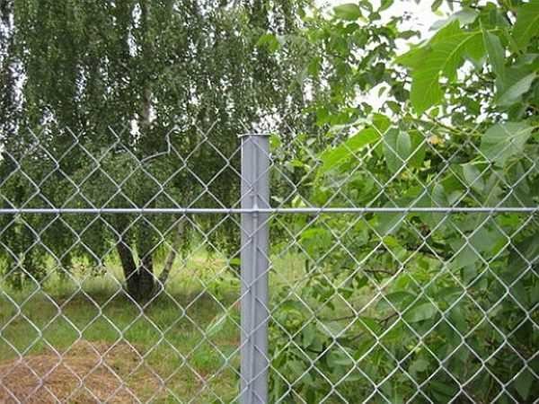 Как поставить забор из сетки-рабицы Как поставить забор из сетки-рабицы