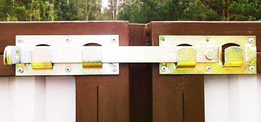 Как сделать задвижку на калитку Как сделать задвижку на калитку