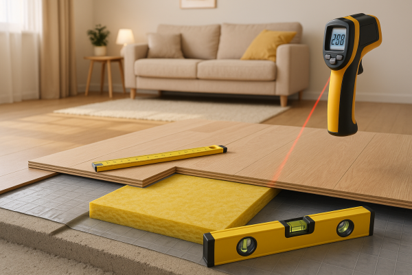 Как утеплить пол первого этажа: шаги, материалы и проверка теплопотерь без лишних затрат и хлопот