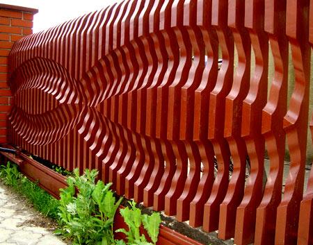 Красивые заборы для частного дома Красивые заборы для частного дома