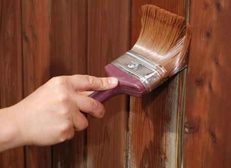 Чем обработать деревянный забор Чем обработать деревянный забор