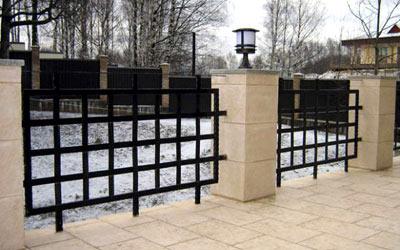 Красивые заборы для частного дома Красивые заборы для частного дома