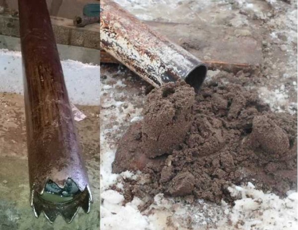 Желонка своими руками (чертежи и фотографии)