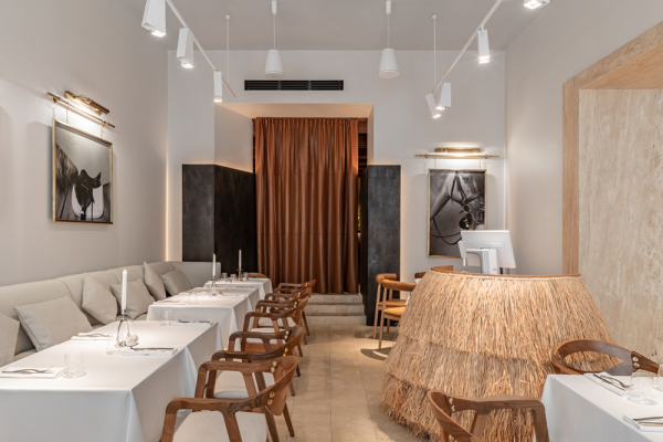 Дизайн-проект ресторана savras на большой дмитровке: французский стиль и вольный ветер степей