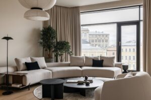 Уютный минимализм с видом на кремль