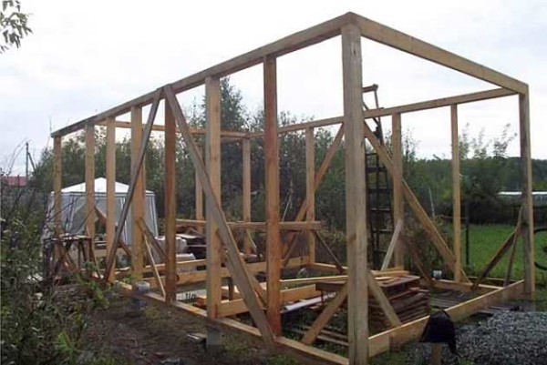 Как построить гараж своими руками Как построить гараж своими руками