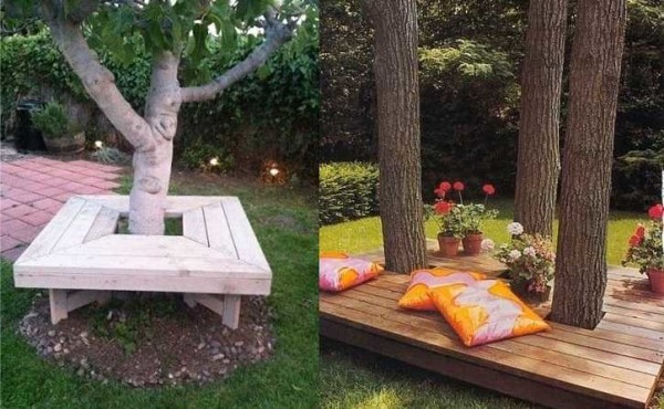 Как сделать скамейку: оригинальные идеи (чертежи, фотоотчеты) Как сделать скамейку: оригинальные идеи (чертежи, фотоотчеты)