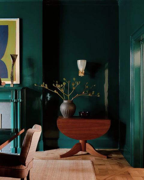 Атмосферные интерьеры нео-готического таунхауса в нью-йорке Атмосферные интерьеры нео-готического таунхауса в нью-йорке