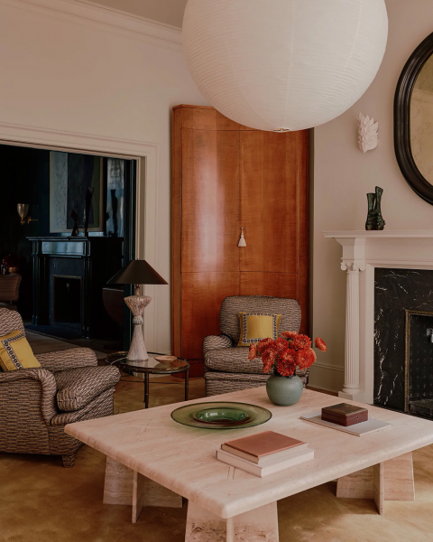 Атмосферные интерьеры нео-готического таунхауса в нью-йорке Атмосферные интерьеры нео-готического таунхауса в нью-йорке