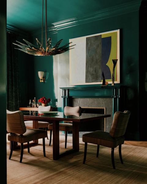 Атмосферные интерьеры нео-готического таунхауса в нью-йорке Атмосферные интерьеры нео-готического таунхауса в нью-йорке