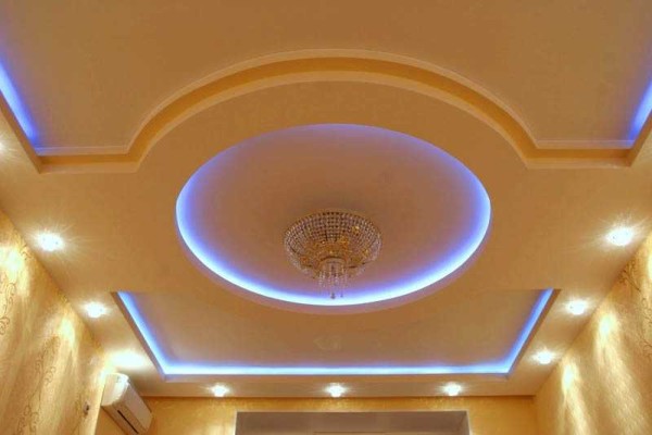 Как сделать потолок из гипсокартона с подсветкой Как сделать потолок из гипсокартона с подсветкой