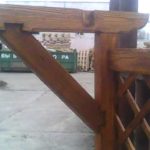 Как сделать качели из дерева и металла