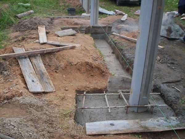 Фундамент для забора: как не закопать лишние деньги Фундамент для забора: как не закопать лишние деньги