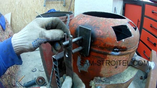 Печь в гараж из газового баллона (29 фото изготовления) Печь в гараж из газового баллона (29 фото изготовления)