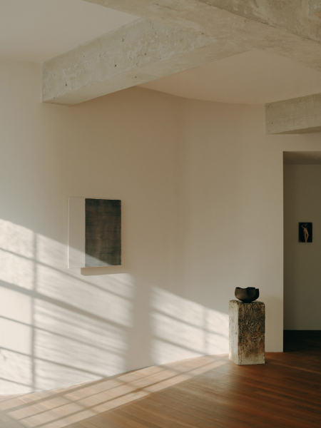 Бетон, естественный свет и японские мотивы: лофт в сиднее