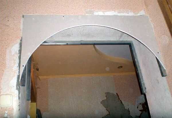 Арка своими руками: пошаговая инструкция (гипсокартон), 3 способа Арка своими руками: пошаговая инструкция (гипсокартон), 3 способа