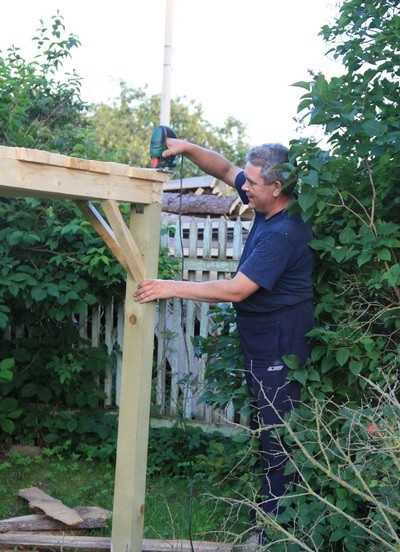 Игровой домик для детей: пошаговые фото, схемы, чертежи Игровой домик для детей: пошаговые фото, схемы, чертежи