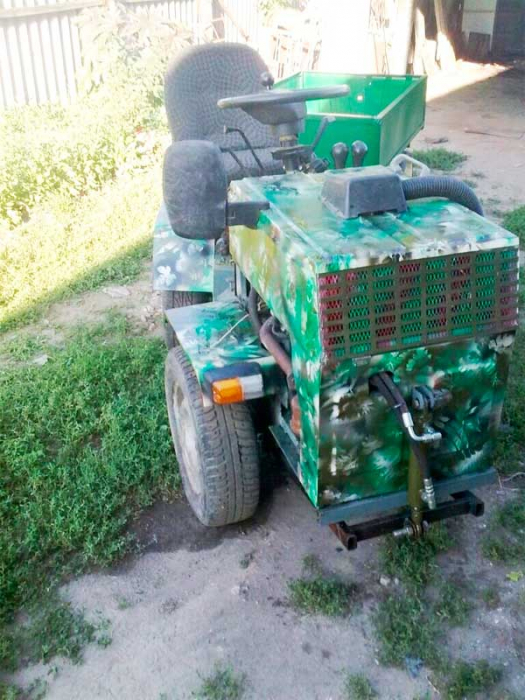 Как я сделал минитрактор своими руками из двигателя запорожца Как я сделал минитрактор своими руками из двигателя запорожца