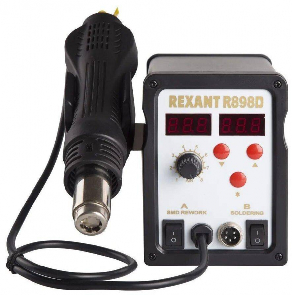 Паяльная станция с феном: полезный помощник для мастера Паяльная станция с феном: полезный помощник для мастера