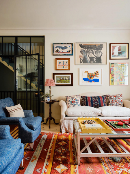 Дизайнер объединила несколько старых квартир в лондоне в чудесный уютный дом для своей семьи Дизайнер объединила несколько старых квартир в лондоне в чудесный уютный дом для своей семьи