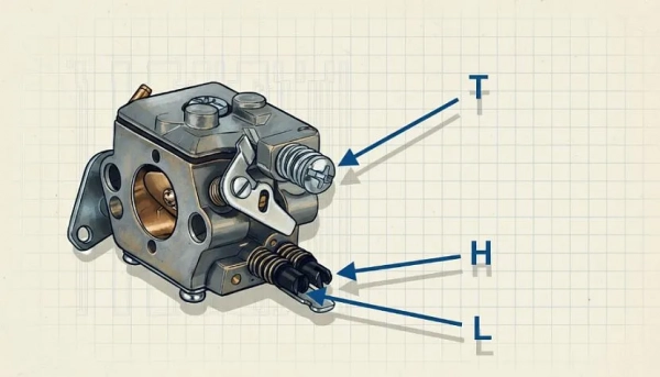 Проблема с бензопилой husqvarna, регулировка карбюратора Проблема с бензопилой husqvarna, регулировка карбюратора