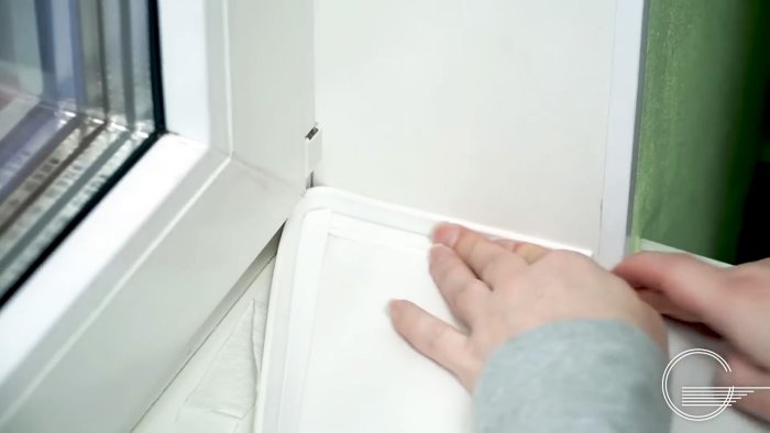 Дует из стыка окна с подоконником? Ремонт за несколько минут