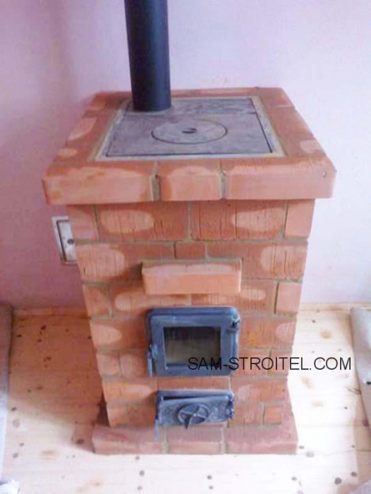 Небольшая кирпичная печь для дома своими руками Небольшая кирпичная печь для дома своими руками