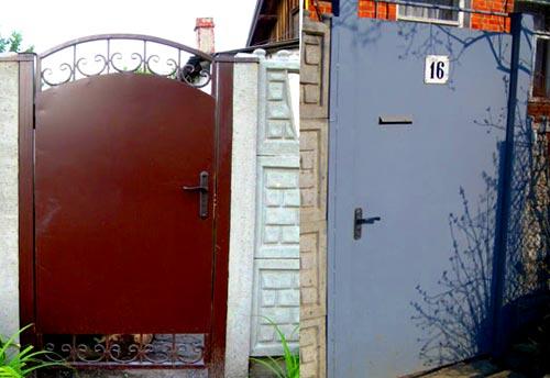 Металлические калитки Металлические калитки