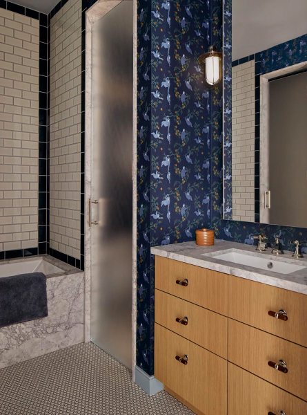 Эта современная резиденция в нью-йорке — результат объединения двух лофтов на разных уровнях Эта современная резиденция в нью-йорке — результат объединения двух лофтов на разных уровнях