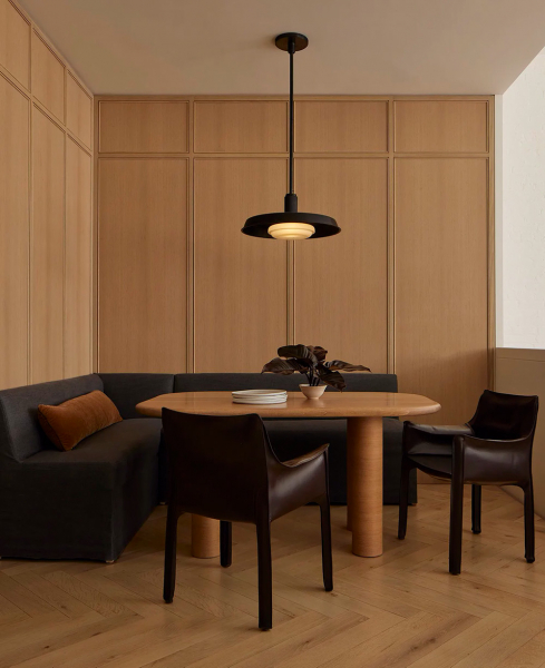 Эта современная резиденция в нью-йорке — результат объединения двух лофтов на разных уровнях Эта современная резиденция в нью-йорке — результат объединения двух лофтов на разных уровнях