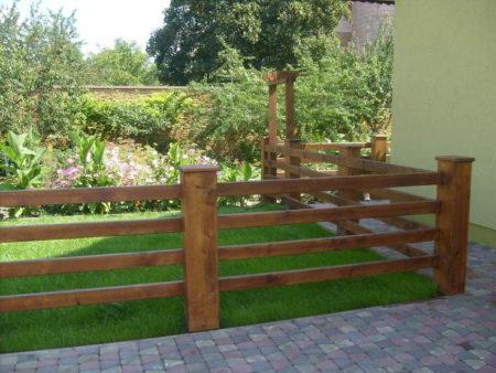 Варианты дизайна деревянного забора Варианты дизайна деревянного забора