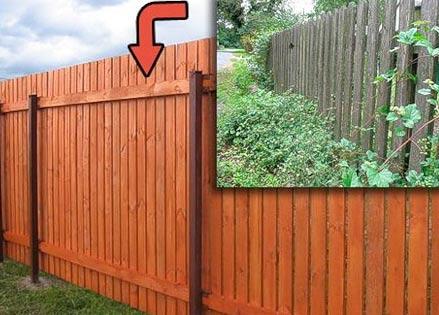 Чем обработать деревянный забор Чем обработать деревянный забор