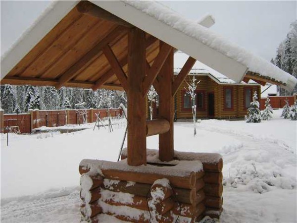 Оформление колодца: колодезный домик (открытый и закрытый) Оформление колодца: колодезный домик (открытый и закрытый)