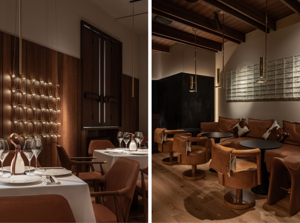 Дизайн-проект ресторана savras на большой дмитровке: французский стиль и вольный ветер степей