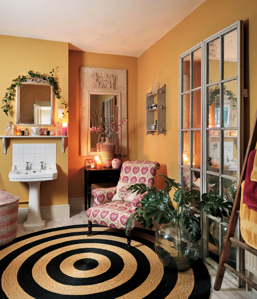 Георгианский коттедж в англии с нарядными интерьерами Георгианский коттедж в англии с нарядными интерьерами