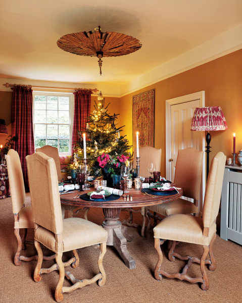 Георгианский коттедж в англии с нарядными интерьерами Георгианский коттедж в англии с нарядными интерьерами