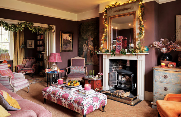 Георгианский коттедж в англии с нарядными интерьерами Георгианский коттедж в англии с нарядными интерьерами