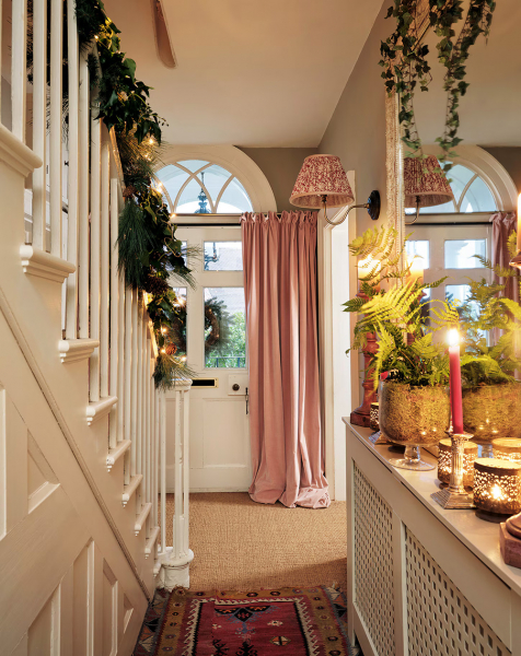 Георгианский коттедж в англии с нарядными интерьерами Георгианский коттедж в англии с нарядными интерьерами