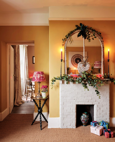 Георгианский коттедж в англии с нарядными интерьерами Георгианский коттедж в англии с нарядными интерьерами