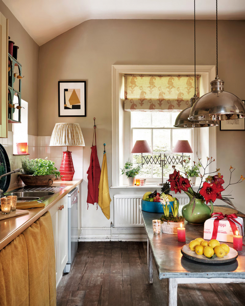 Георгианский коттедж в англии с нарядными интерьерами Георгианский коттедж в англии с нарядными интерьерами