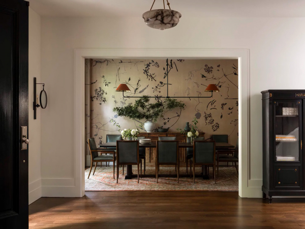 Как дизайнер claire staszak придала безликому новую дому в чикаго характера и элегантности