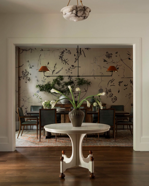 Как дизайнер claire staszak придала безликому новую дому в чикаго характера и элегантности