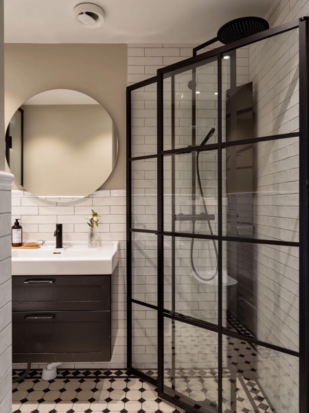 Красивые настенные панели и цветочные обои: уютная квартира в гётеборге Красивые настенные панели и цветочные обои: уютная квартира в гётеборге