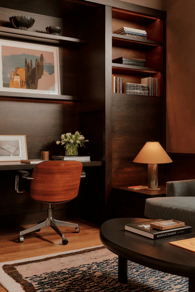 Лофт финансиста в нью-йорке с тёплыми интерьерами Лофт финансиста в нью-йорке с тёплыми интерьерами